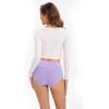 imageINNERSY Womens Underwear Cotton Briefs Soft Underwear for Women Breathable High Waisted Panties 5 PackStyle 1
