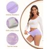 imageINNERSY Womens Underwear Cotton Briefs Soft Underwear for Women Breathable High Waisted Panties 5 PackStyle 1