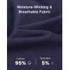 imageINNERSY Mens Big and Tall Boxer Briefs Stretch Cotton Moisture Wicking Underwear 5PackDark Retro
