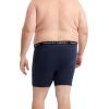 imageINNERSY Mens Big and Tall Boxer Briefs Stretch Cotton Moisture Wicking Underwear 5PackDark Retro