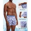 imageINNERSY Mens Breathable Mesh Boxer Briefs Cooling Moisture Wicking Underwear for Summer 4PackCamouflage Maze
