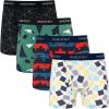 imageINNERSY Mens Breathable Mesh Boxer Briefs Cooling Moisture Wicking Underwear for Summer 4PackInterstellar