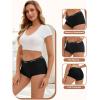 imageINNERSY Womens Period Boxers Underwear Leak Proof Menstrual Boy Shorts Panties 3PackBlack