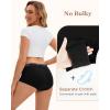 imageINNERSY Womens Period Boxers Underwear Leak Proof Menstrual Boy Shorts Panties 3PackBlack