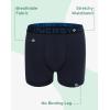 imageINNERSY Boys Underwear Moisture Wicking Boxer Briefs Size 618 for Teens 5PackDark