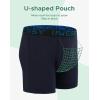imageINNERSY Boys Underwear Moisture Wicking Boxer Briefs Size 618 for Teens 5PackDark