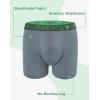 imageINNERSY Boys Underwear Moisture Wicking Boxer Briefs Size 618 for Teens 5PackOcean Depths