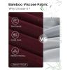 imageINNERSY Mens Bamboo Viscose Boxer Briefs Breathable Moisture Wicking Underwear 4PackDark Basics