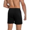 imageINNERSY Mens Boxer Shorts Loose Fit Soft Cotton Boxers for Men 4 Pack4 Black